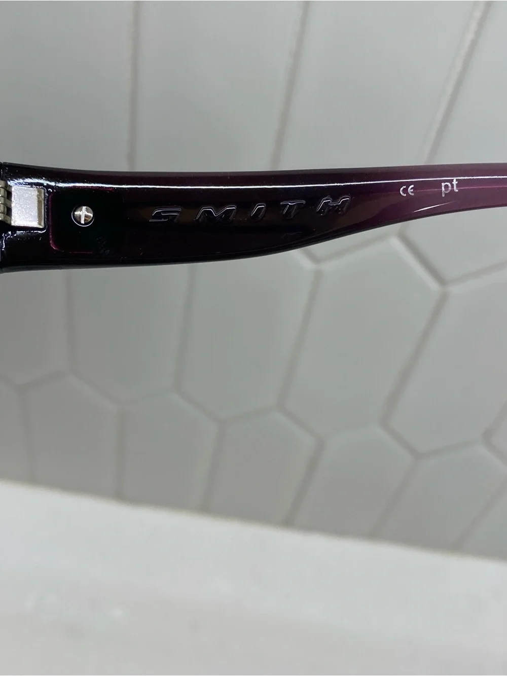 VINTAGE SMITH POLRIZED TLT OPTICS METHOD - Purple FADE - SUNGLASSES - EUC